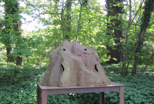 Untitled (Mountain), cast iron, 121cm (L), 2006, commission for 5th International Conference on Contemporary Cast Iron Art