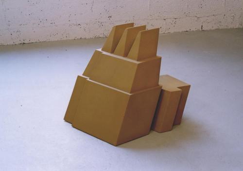 Site Unseen, mixed media, 88cm (L), 2004