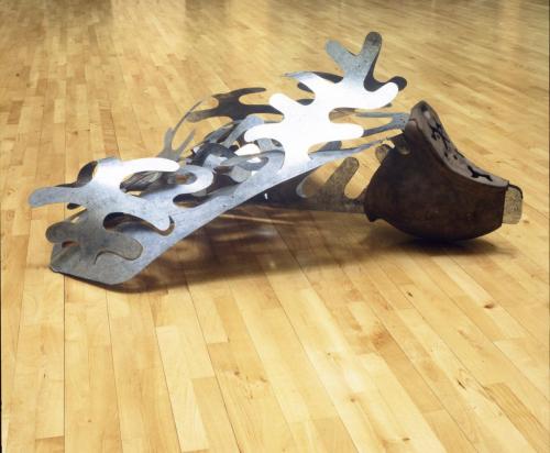 BaaDaa, bronze and galvanised steel, 184cm (L), 1992