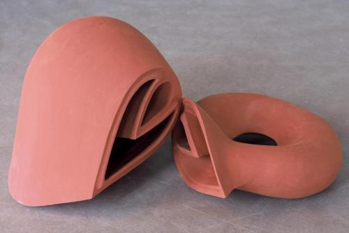 Billington's Quandary (from Serpents and Snails), ceramic, 95cm (L), 2001, ekwc