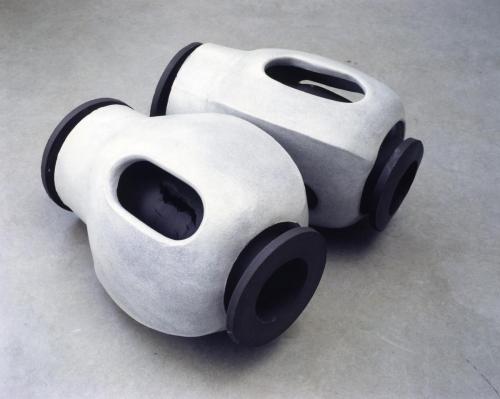 Couple, ceramic, 82cm (L) 1997, ekwc