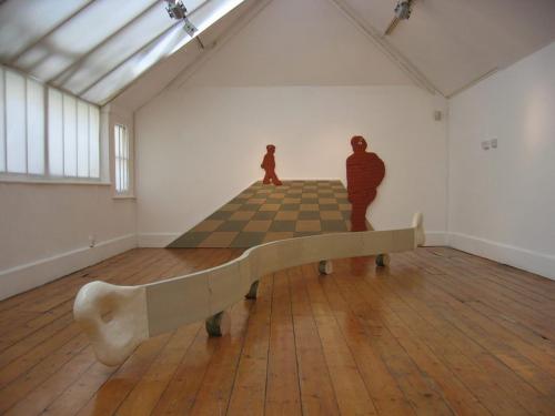 Pushmi-Pullyu and Room with a View. Installation at RBS Gallery, 2008